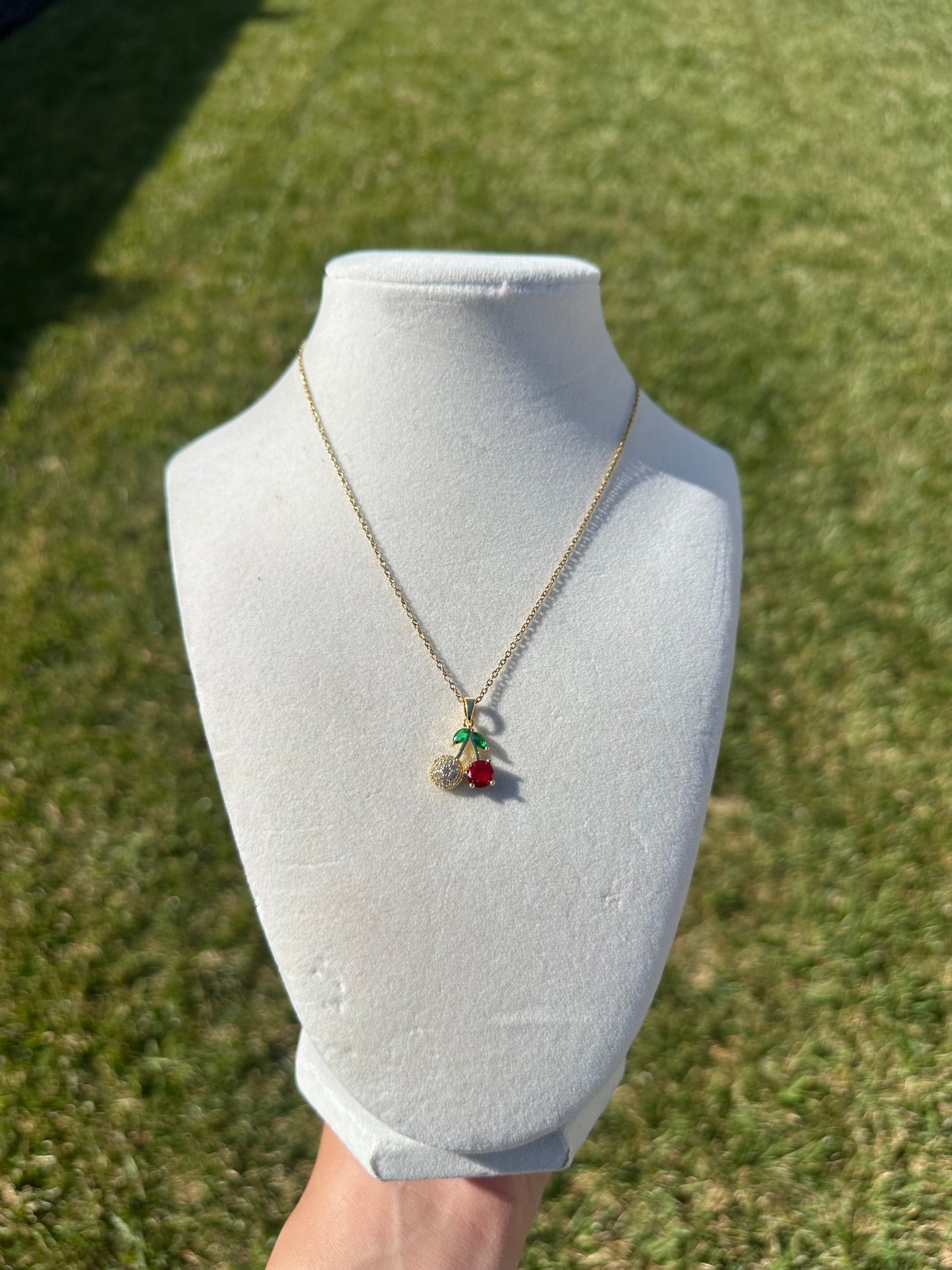 Cherry necklace