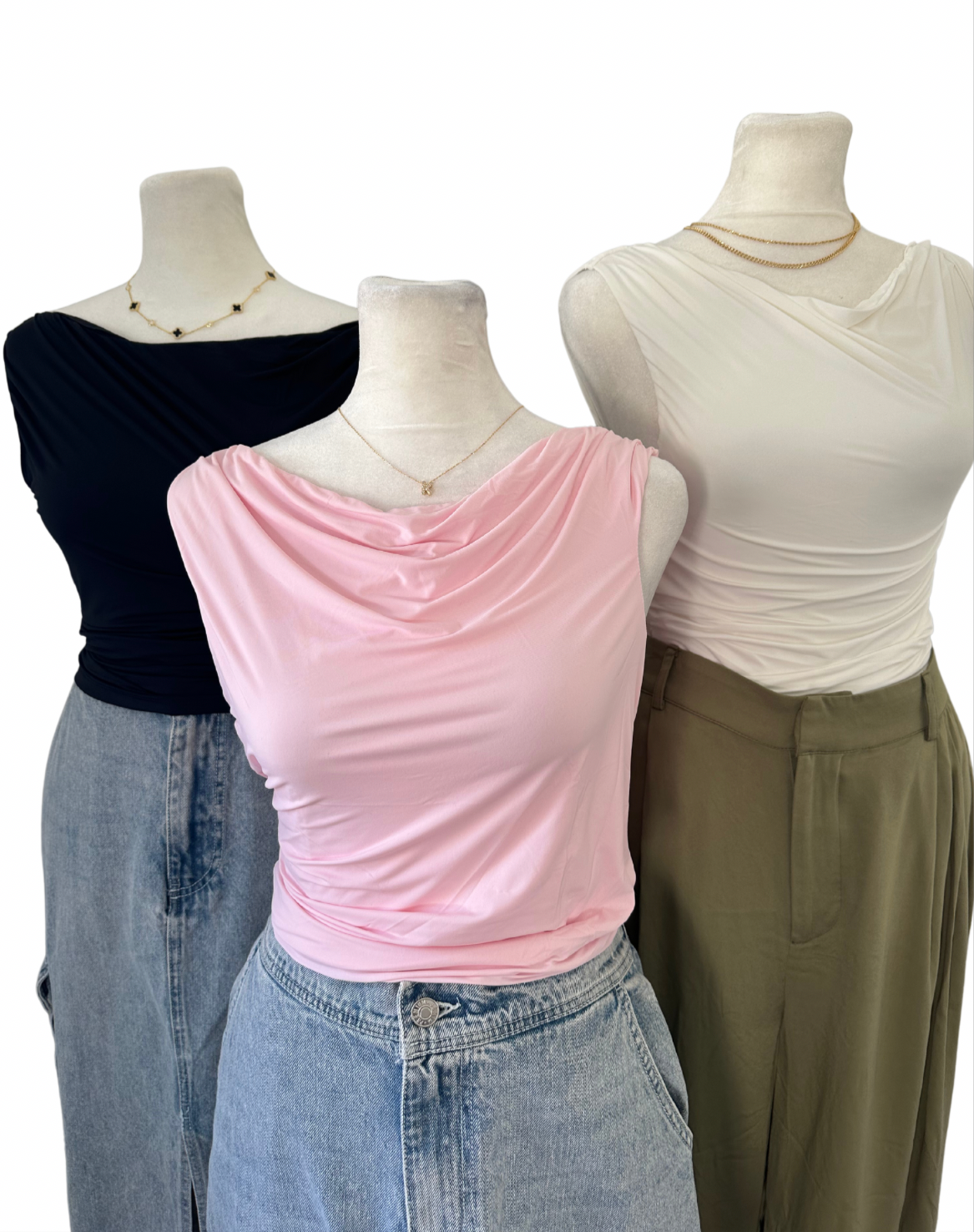 Asymmetrical tops