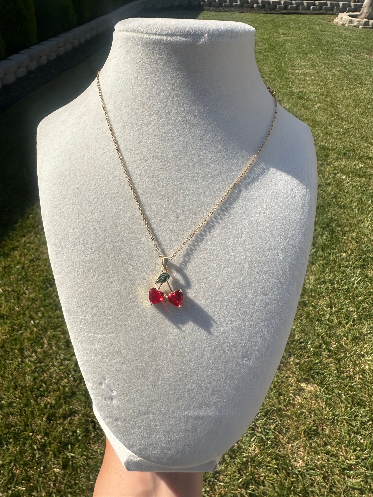 Cherry necklace