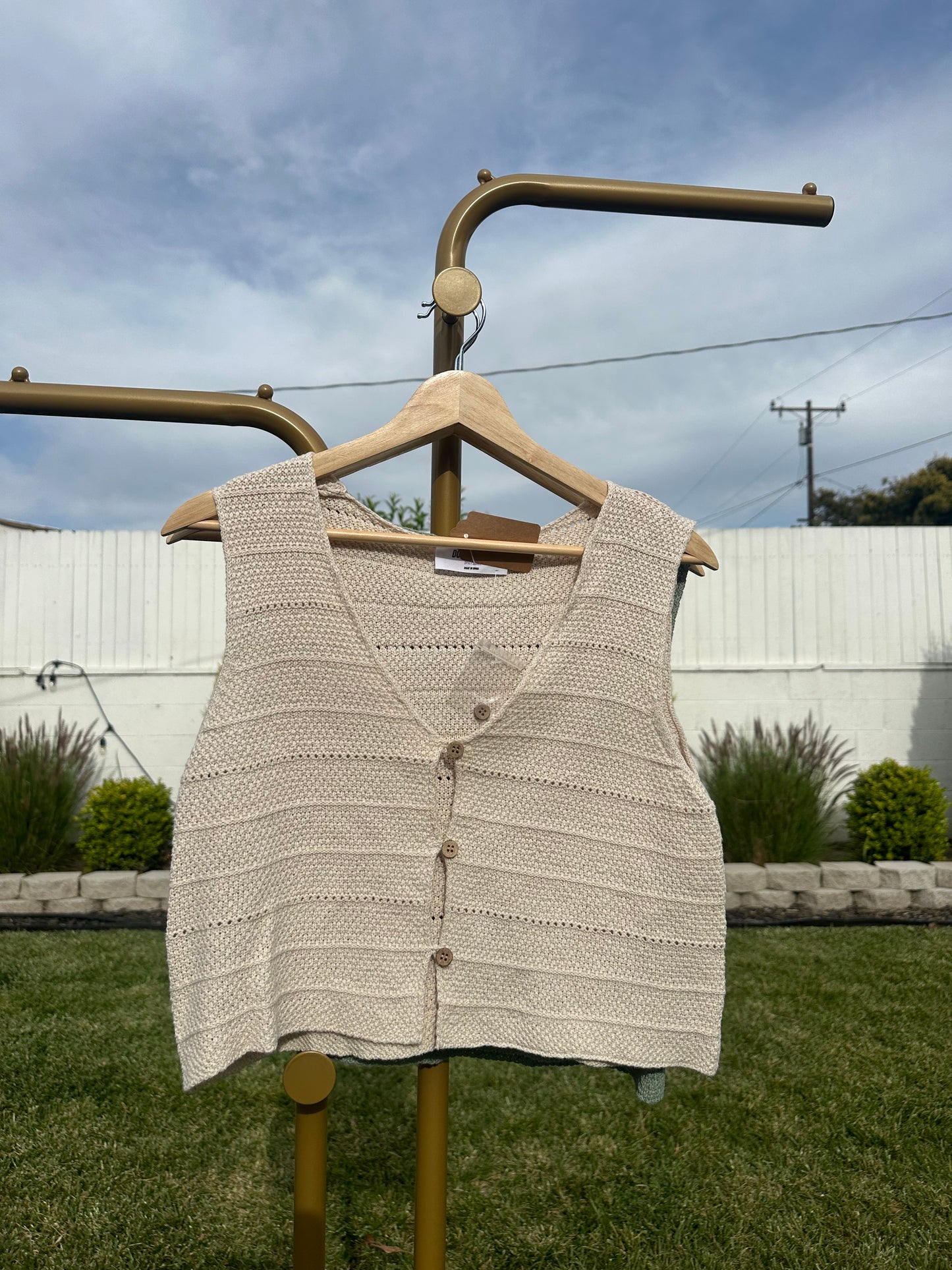 Spring knit top