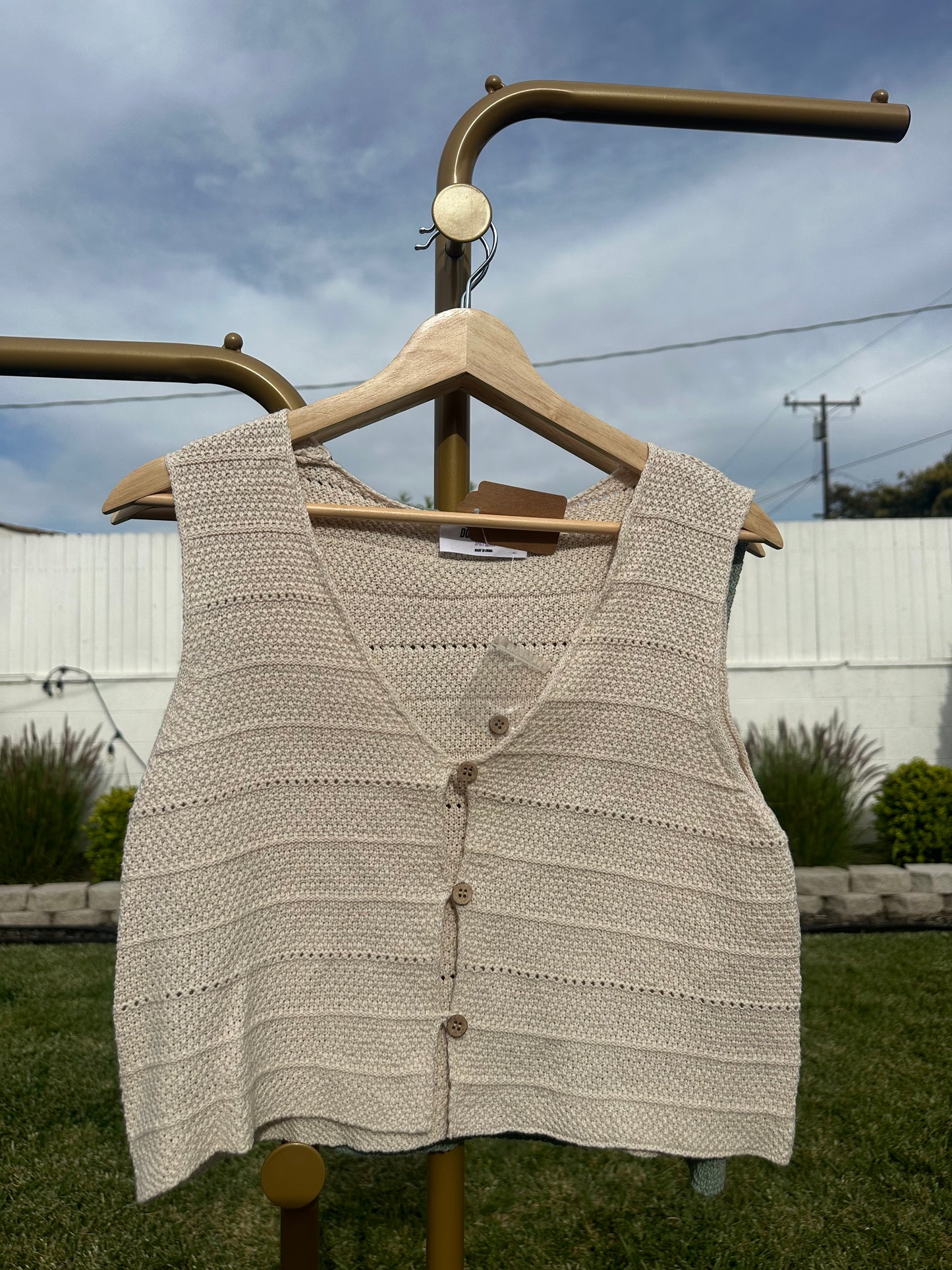 Spring knit top
