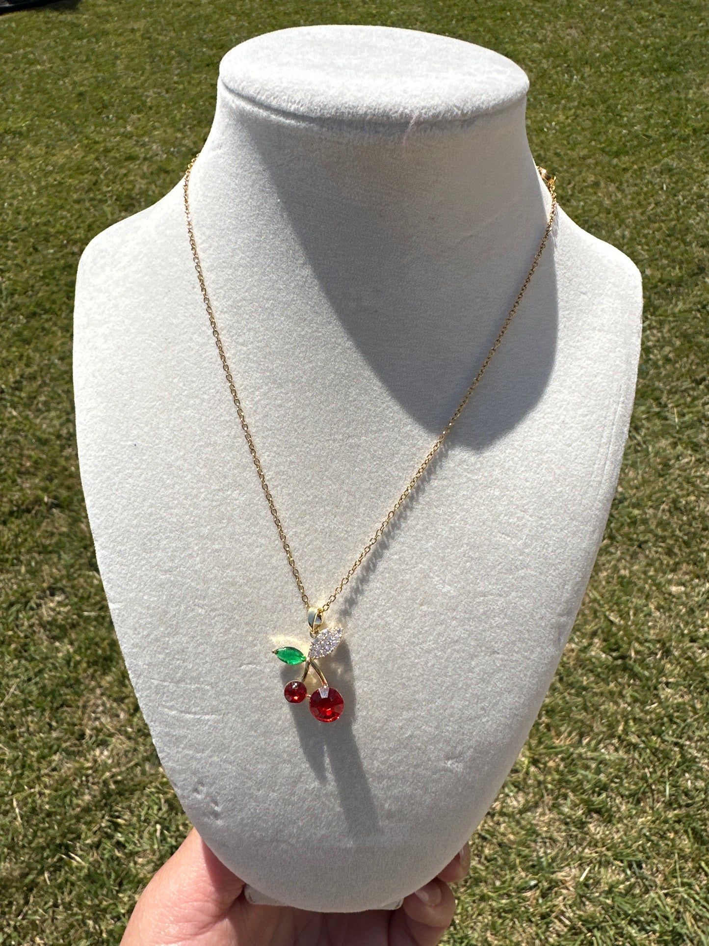 Cherry necklace