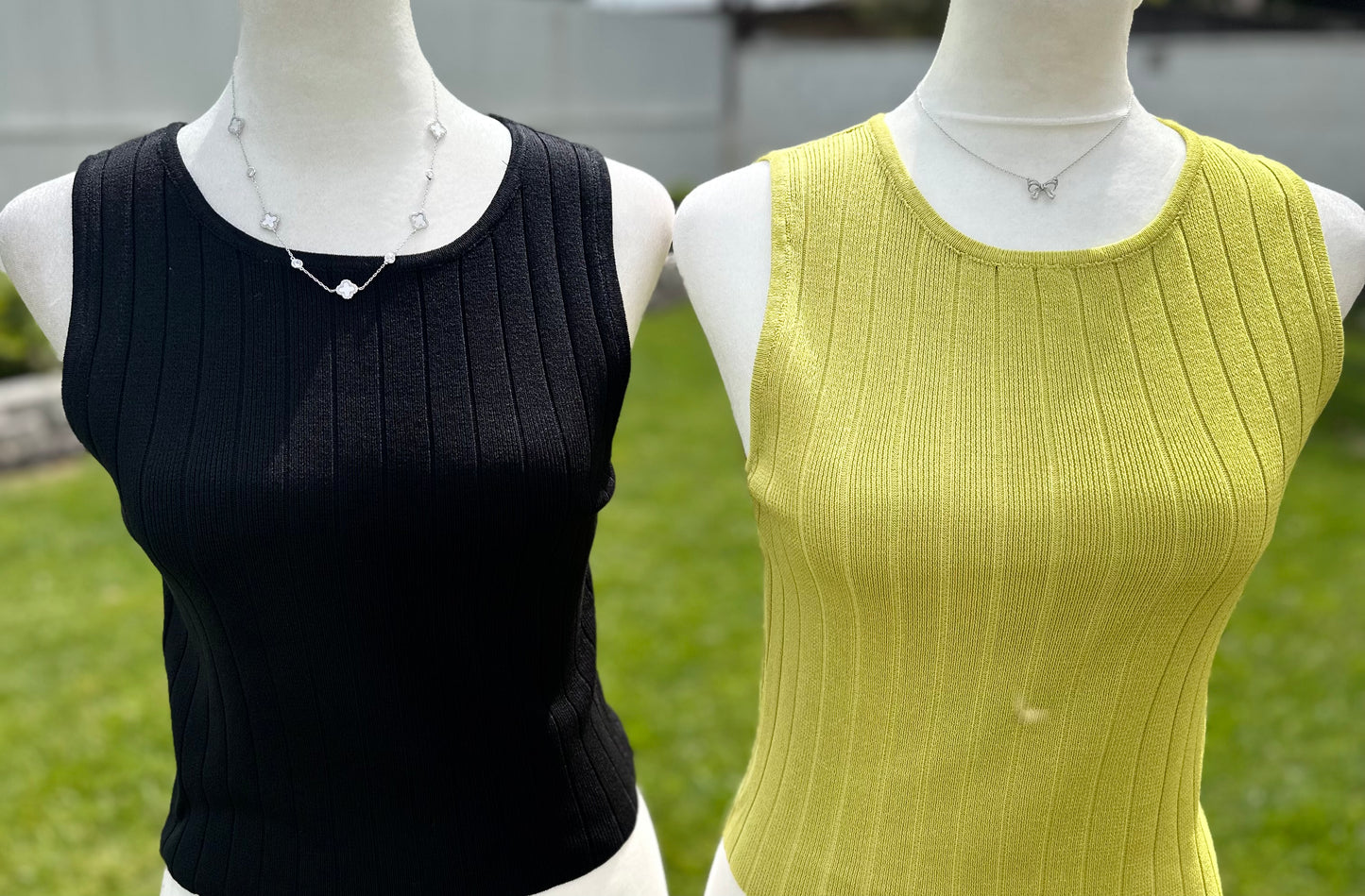 Rib knit tank