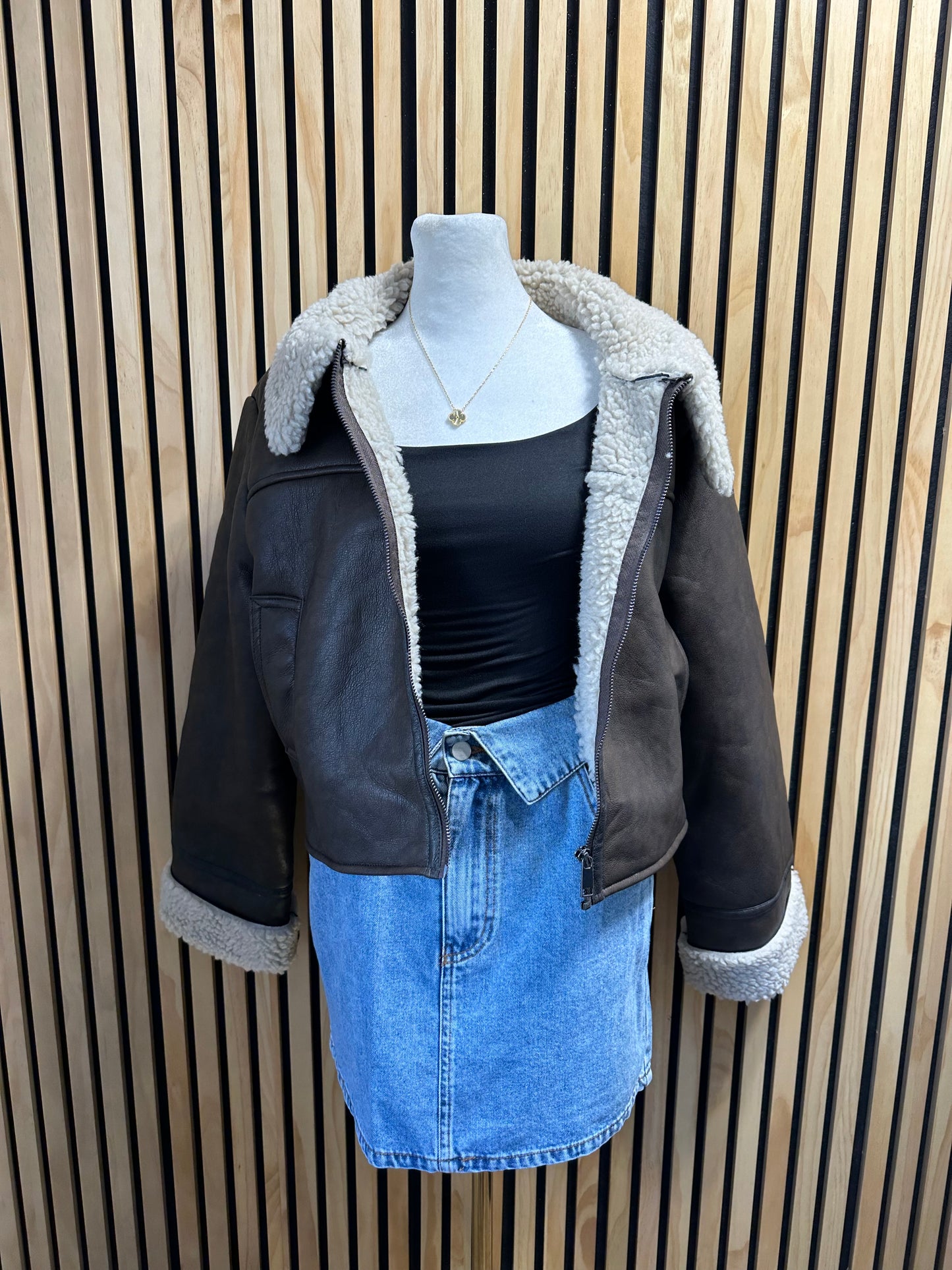 Leather jacket