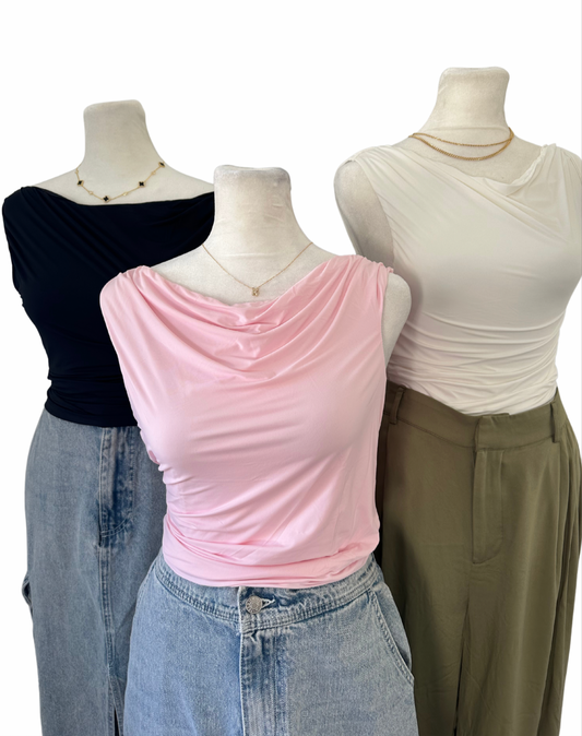 Asymmetrical tops