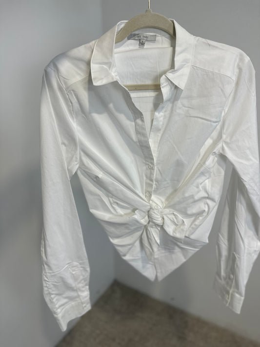 White button up