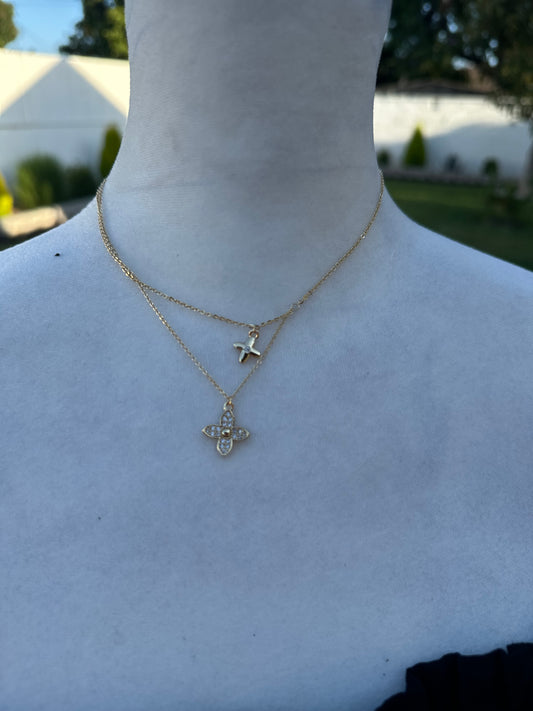 Double chain gold