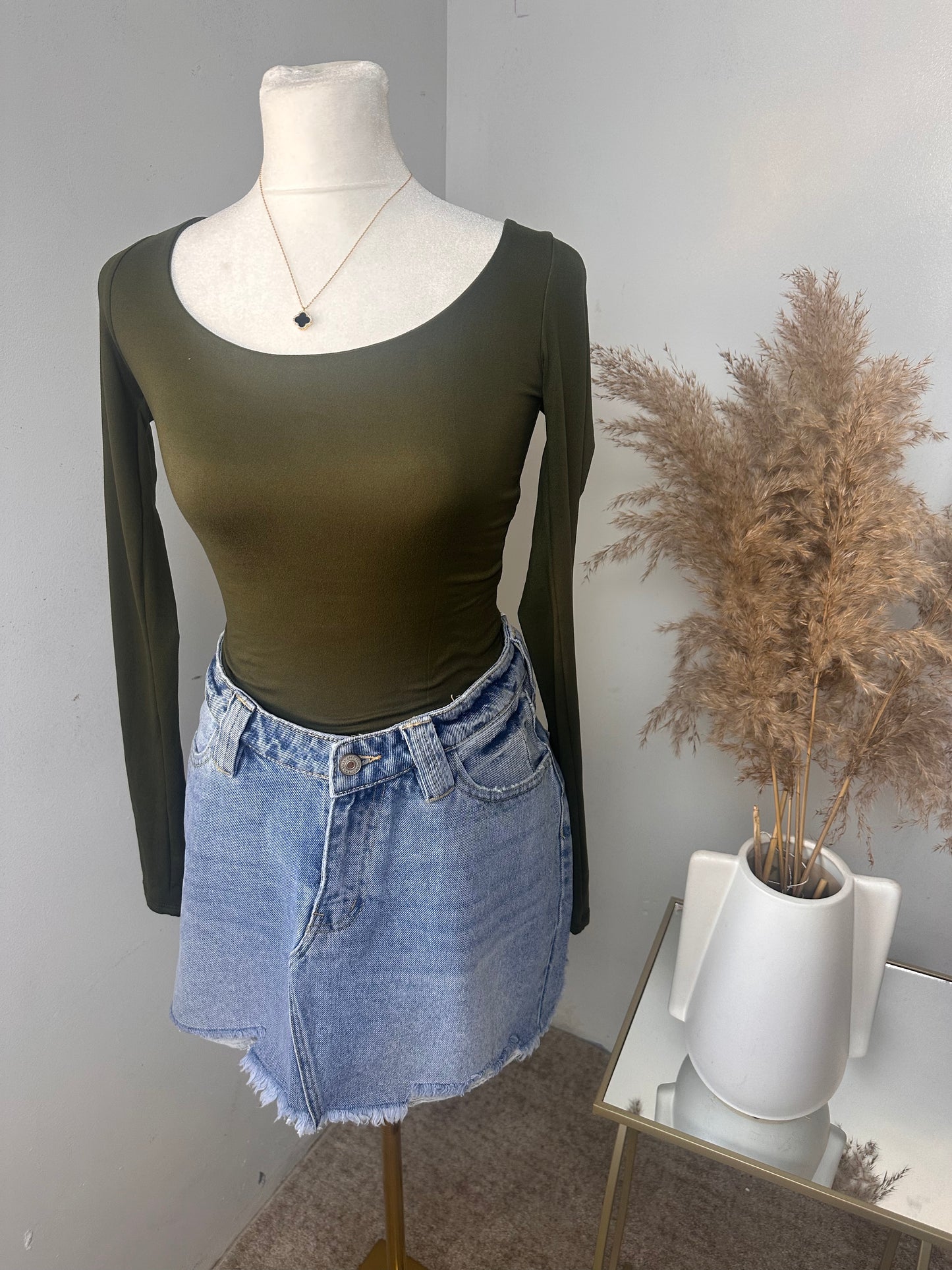 DENIM SKIRT