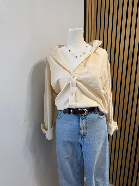 Classic oversized button up