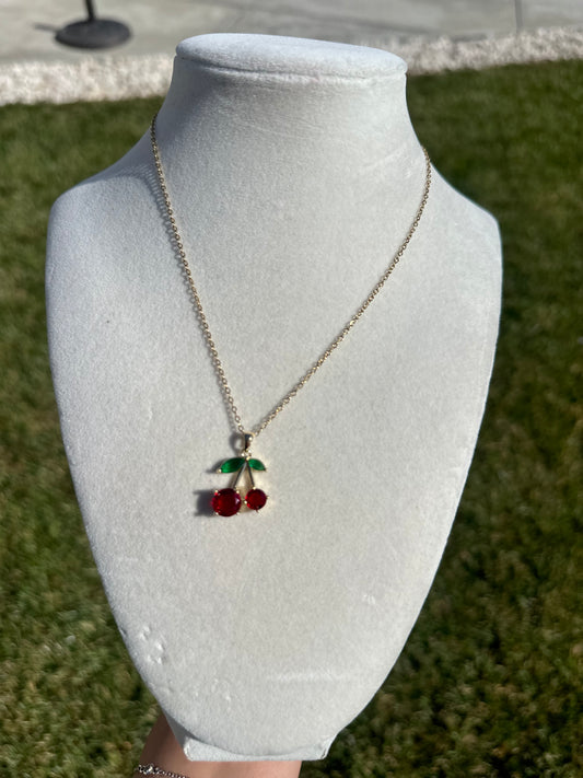 Cherry necklace
