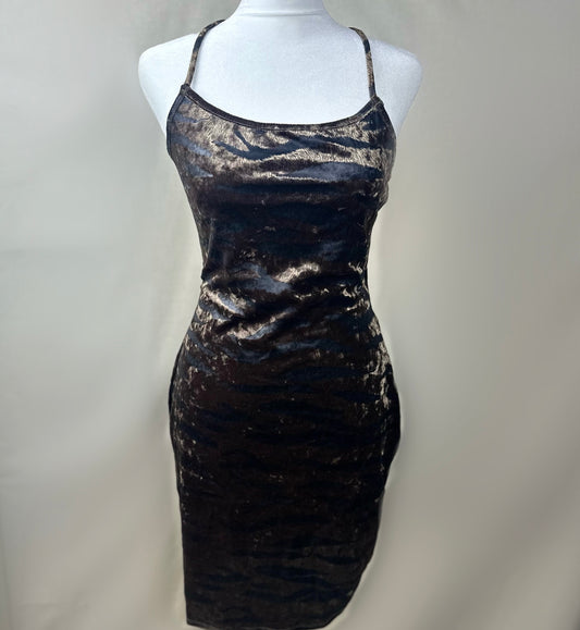 WILD PRINT MINI DRESS