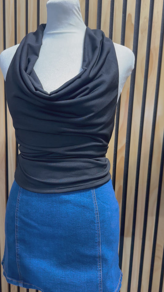 Denim skirt