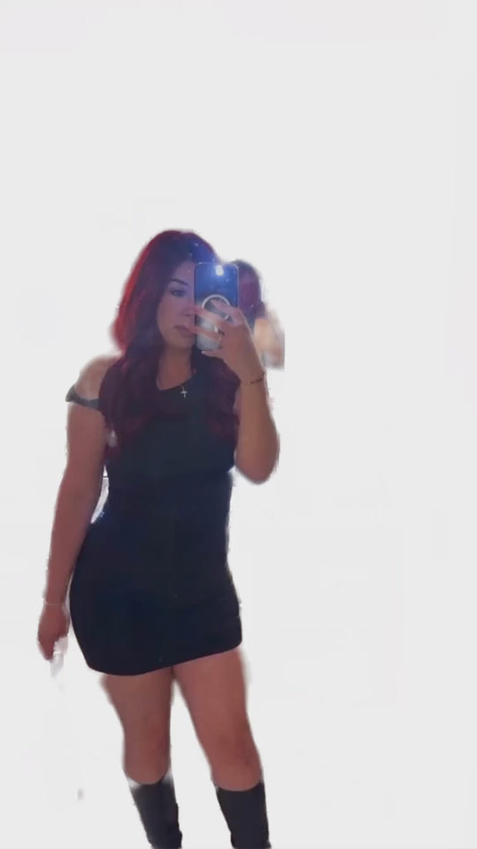 Asymmetrical dress